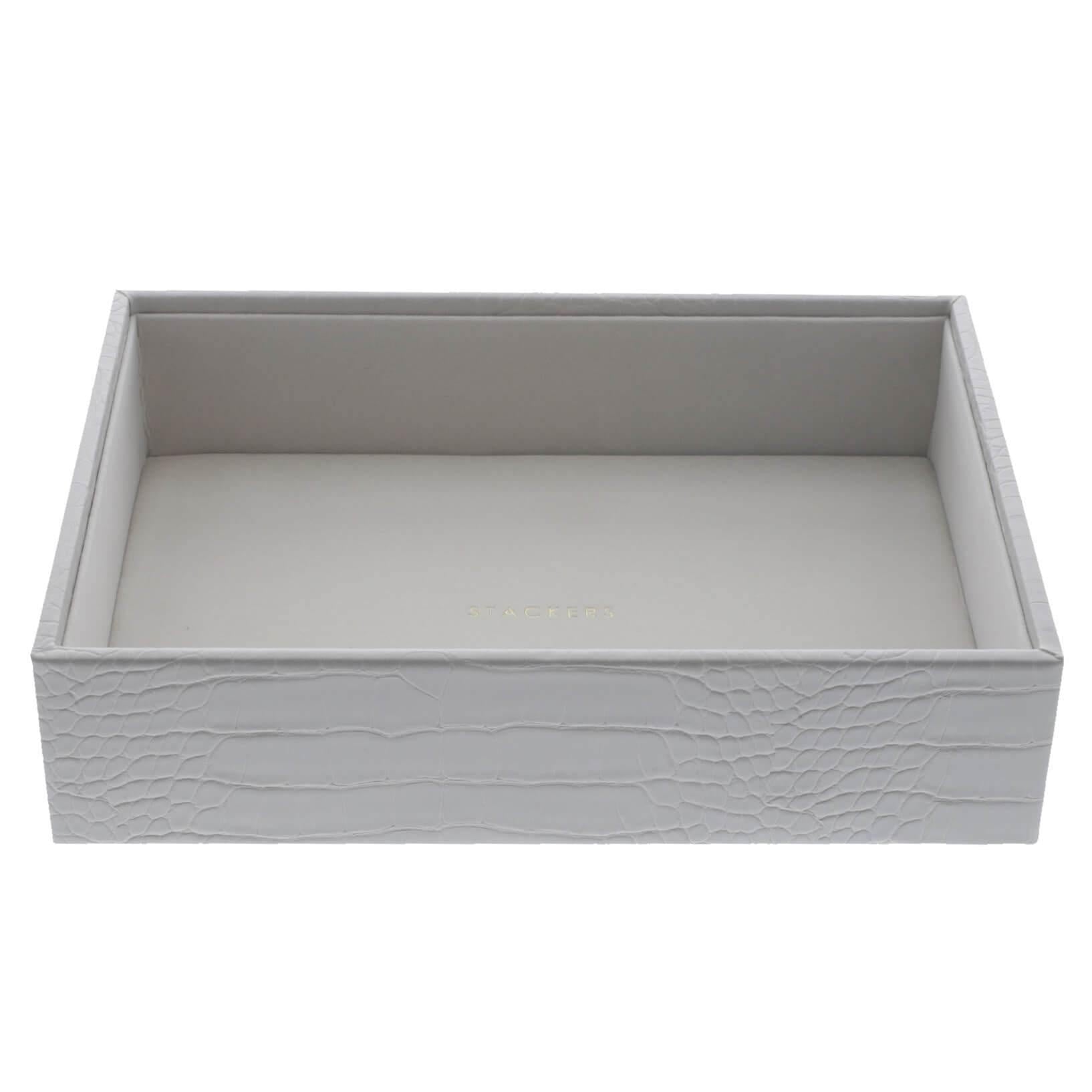 Putty Croc Classic Size Stackers Jewellery Box Deep compartment tray