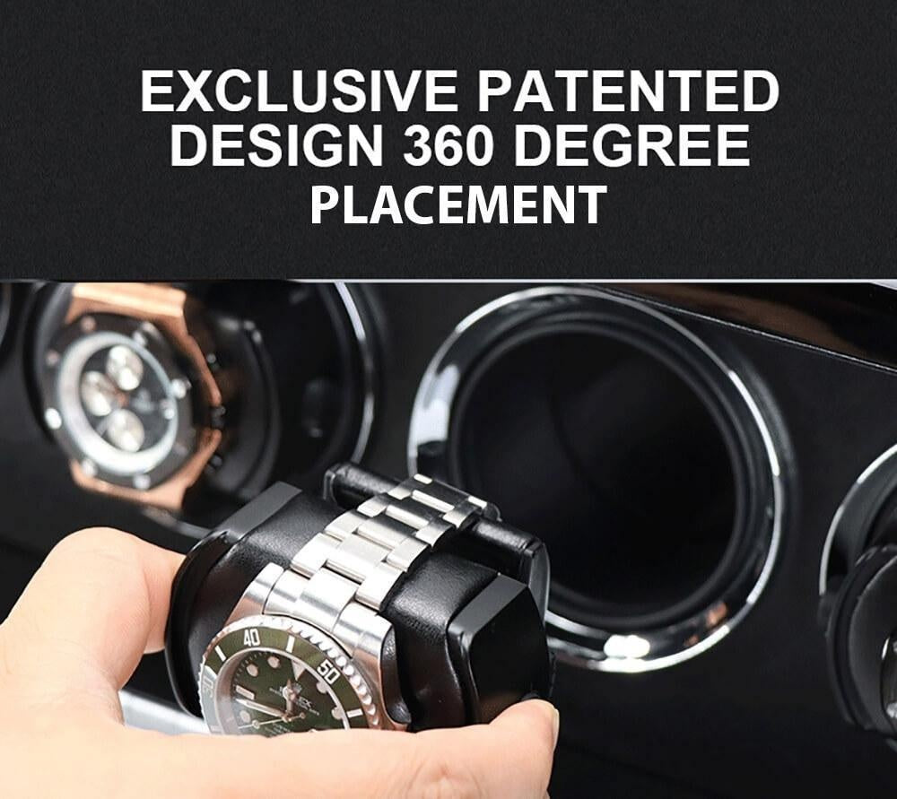 Aevitas Watch Winder for Six Automatic Watches in Carbon Fibre